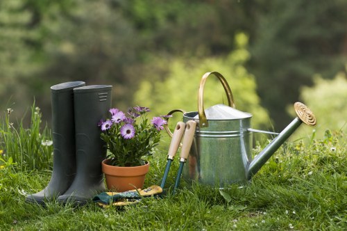 Professional garden clearance removing branches and debris in Keston