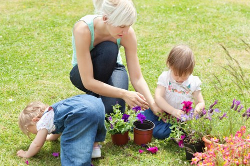 Reusable garden materials prepared for charity partnerships